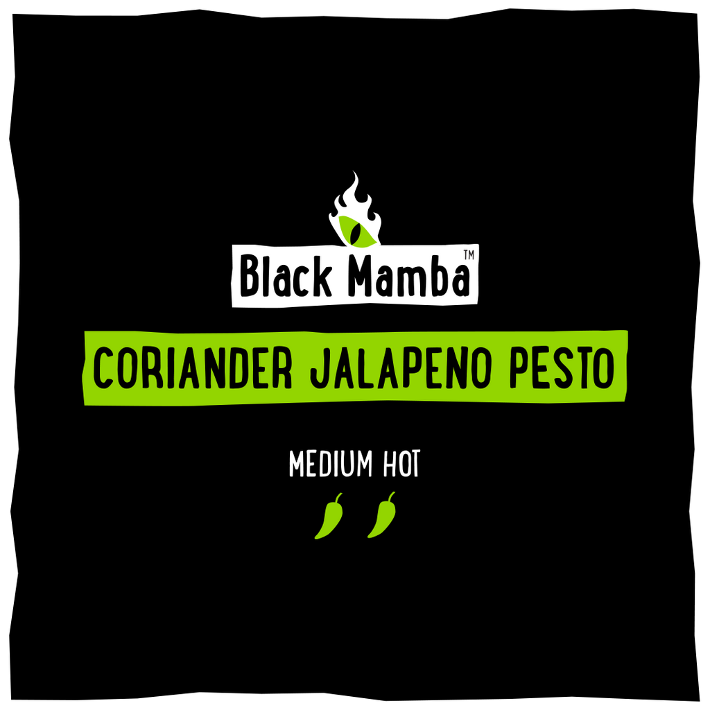 Coriander & Jalapeno Pesto - Black Mamba Chilli