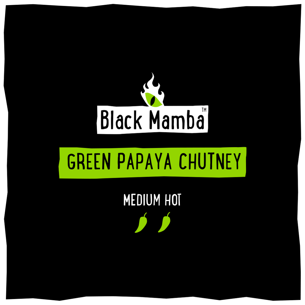 Green Papaya Chutney - Black Mamba Chilli