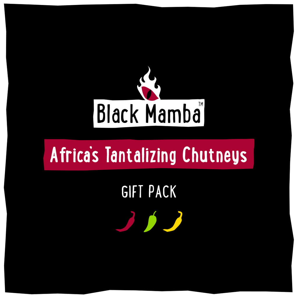 Africa’s Tantalizing Chutneys (3 x 150gr) - Black Mamba Chilli