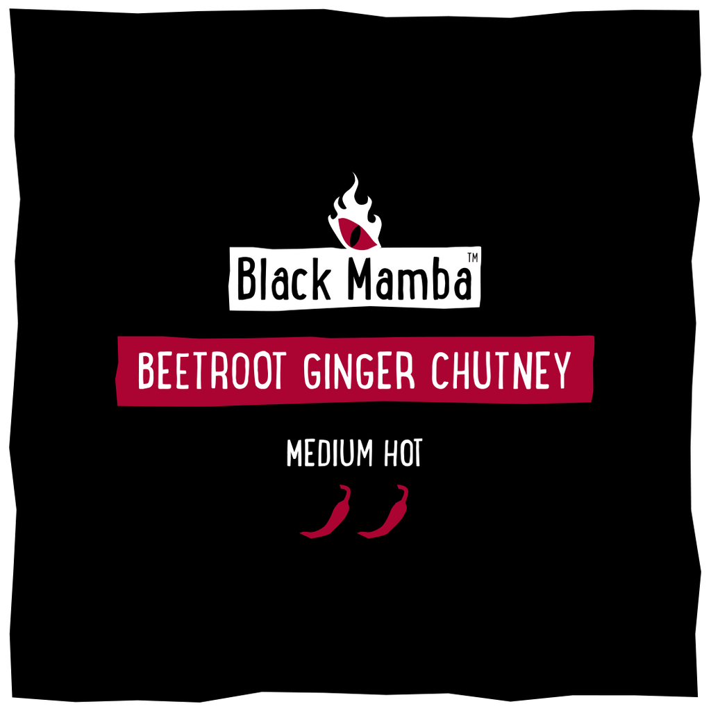 Beetroot Ginger Chutney - Black Mamba Chilli