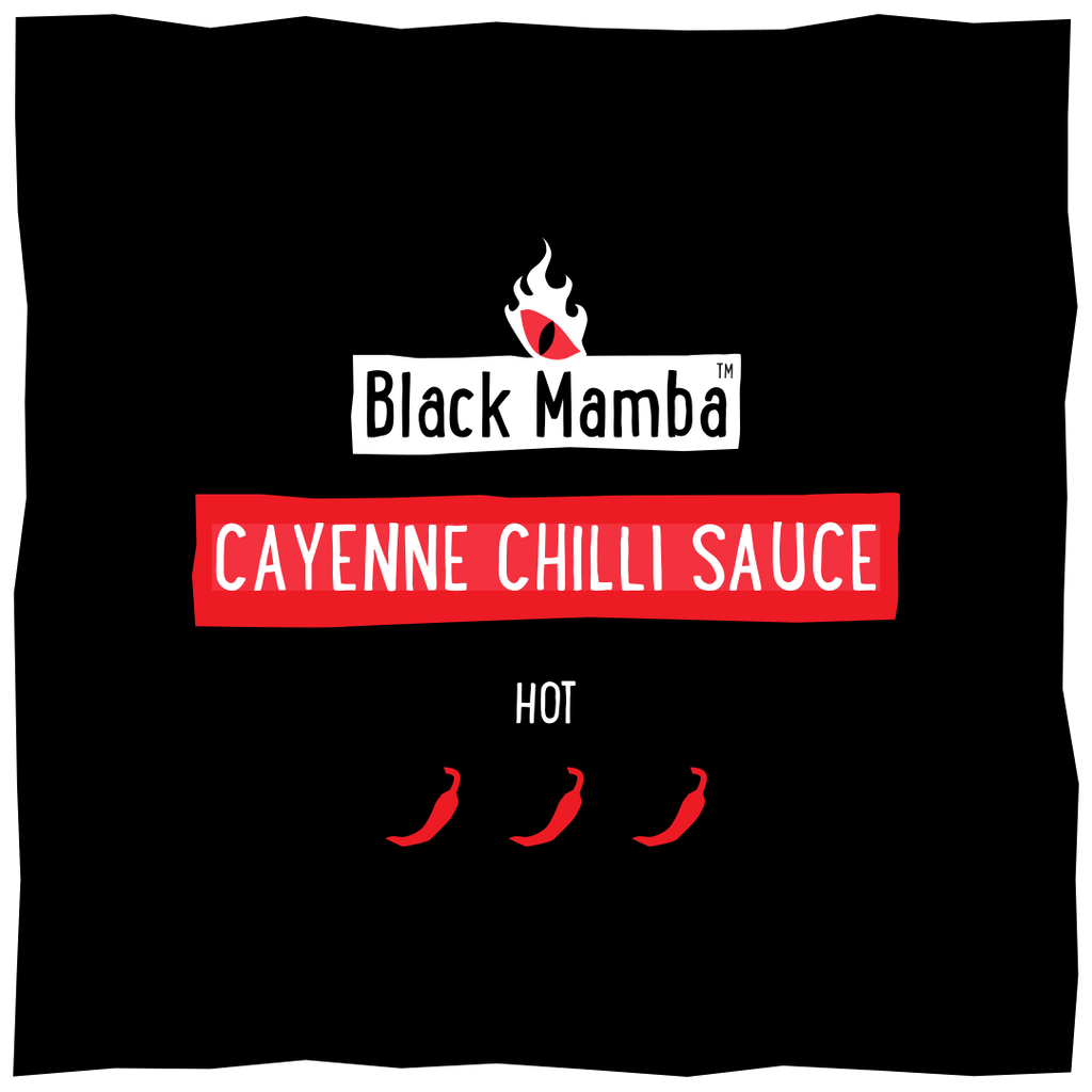Cayenne Chilli Sauce - Black Mamba Chilli