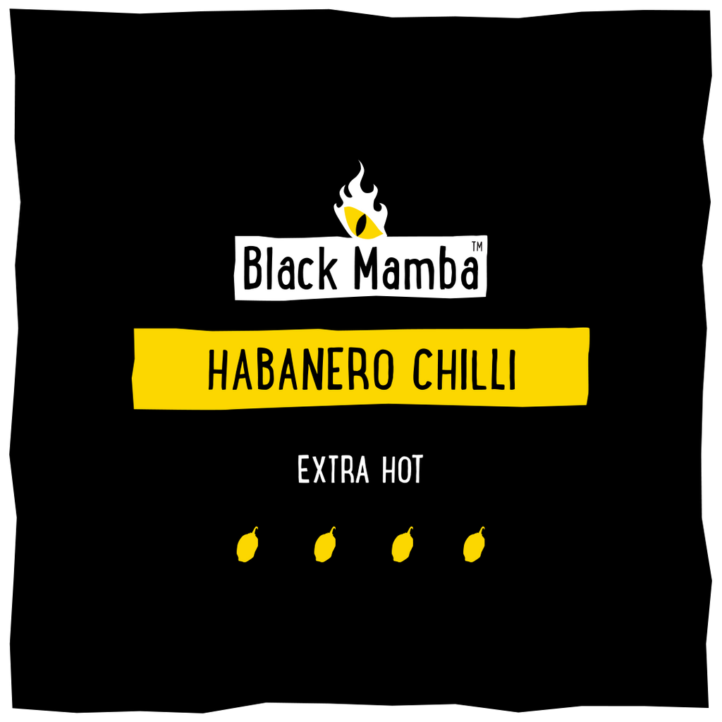 Habanero Chilli Sauce - Black Mamba Chilli
