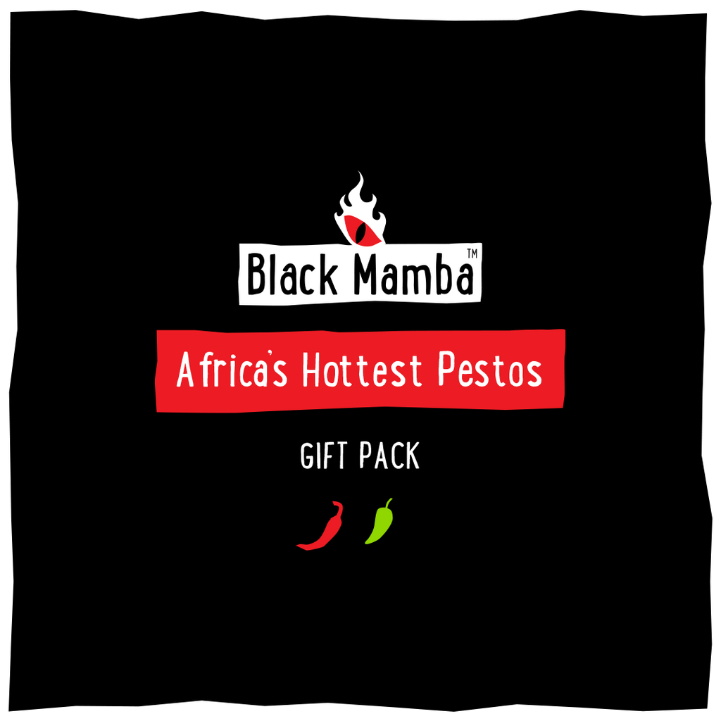 Africa's Hottest Pestos Gift Pack (2 x 210g) - Black Mamba Chilli